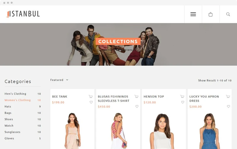 Watches Store Istanbul Shopify Theme