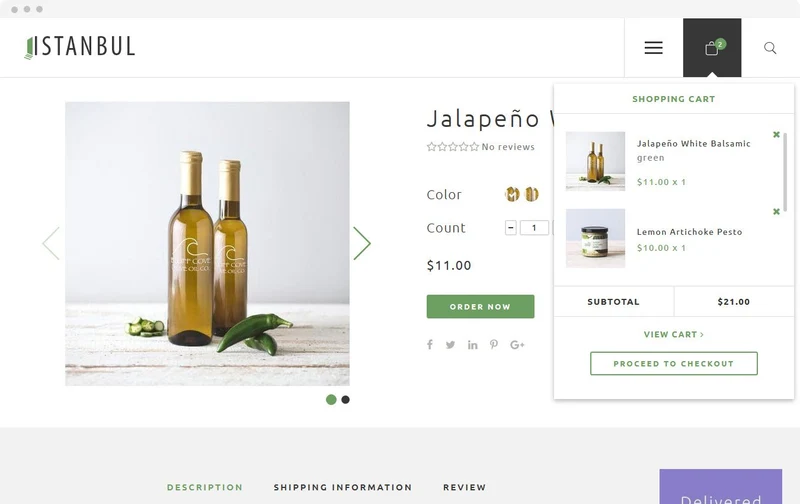Health Store Istanbul Shopify Theme