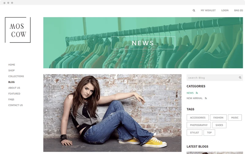 Health Store Moscow Shopify Theme