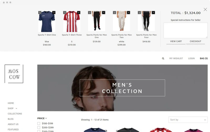 Health Store Moscow Shopify Theme