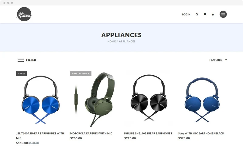 Health Shopify Theme - Miami