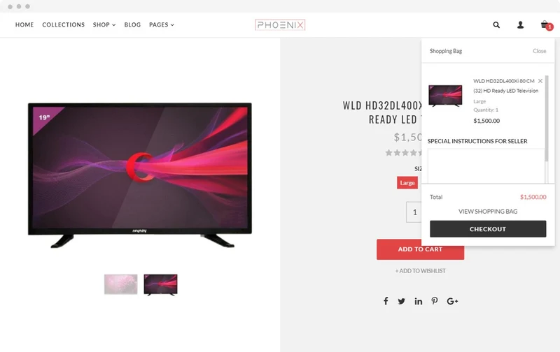 Health Shopify Theme - Phoenix