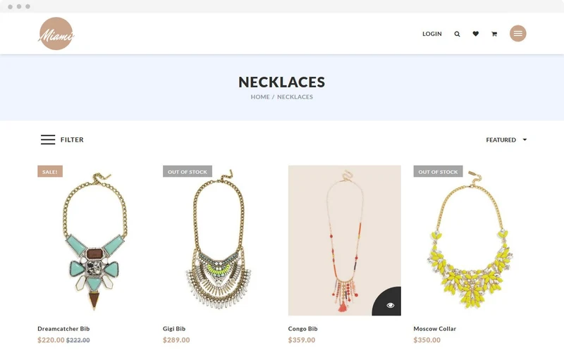 Beauty Shopify Theme - Miami