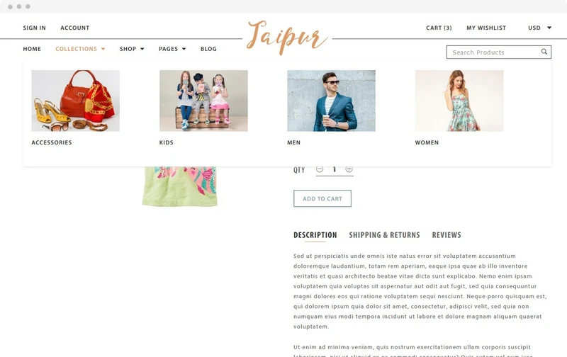 Beauty Shopify Theme - Jaipur