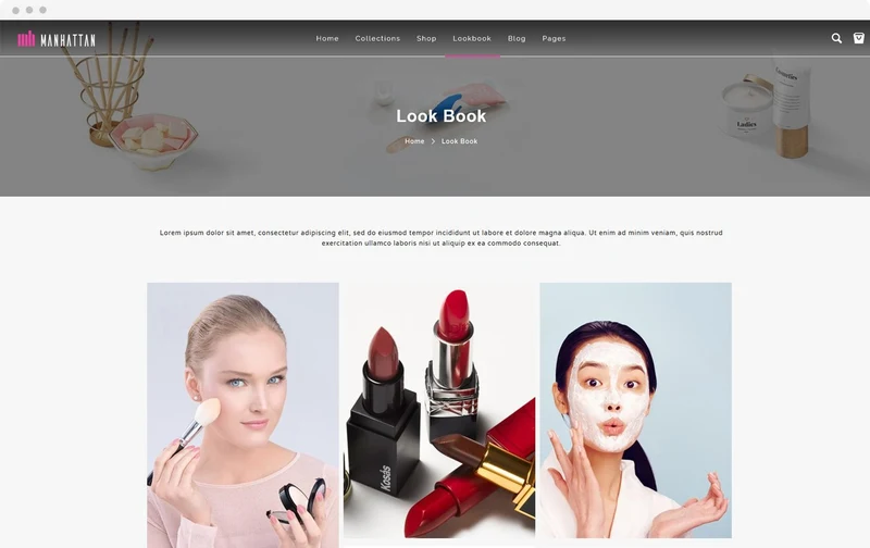 Beauty Store Manhattan Shopify Theme