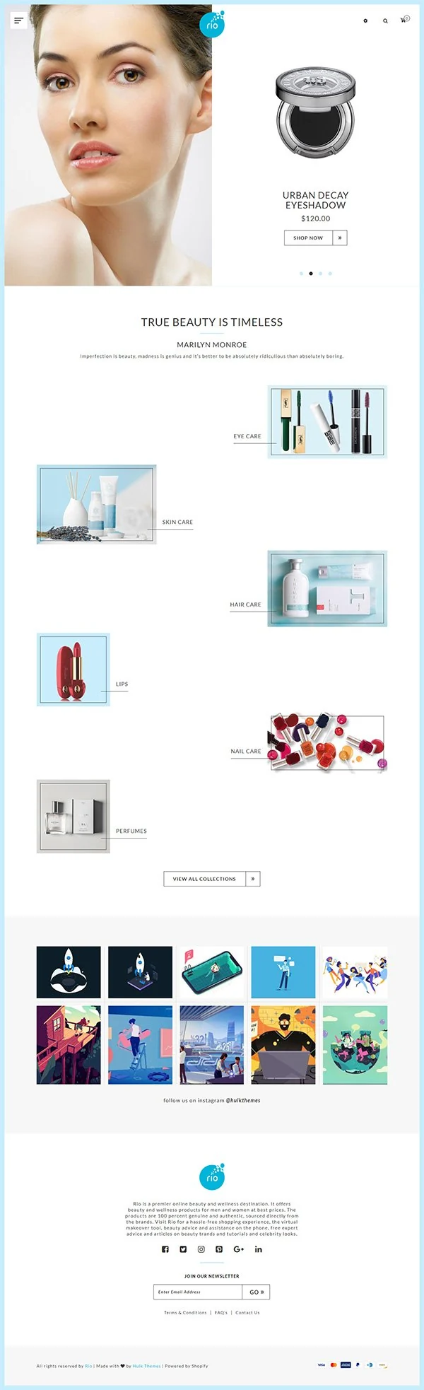Beauty Store Rio Shopify Theme