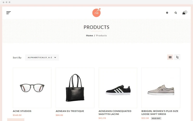 Vegetable Store Rio Shopify Theme