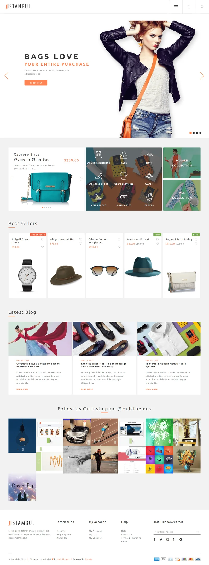 Men's Fashion Shopify Theme - Istanbul - HulkApps