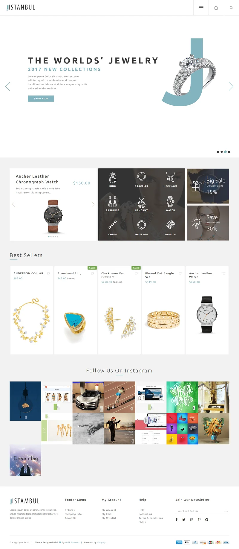 Men's Fashion Shopify Theme - Istanbul - HulkApps