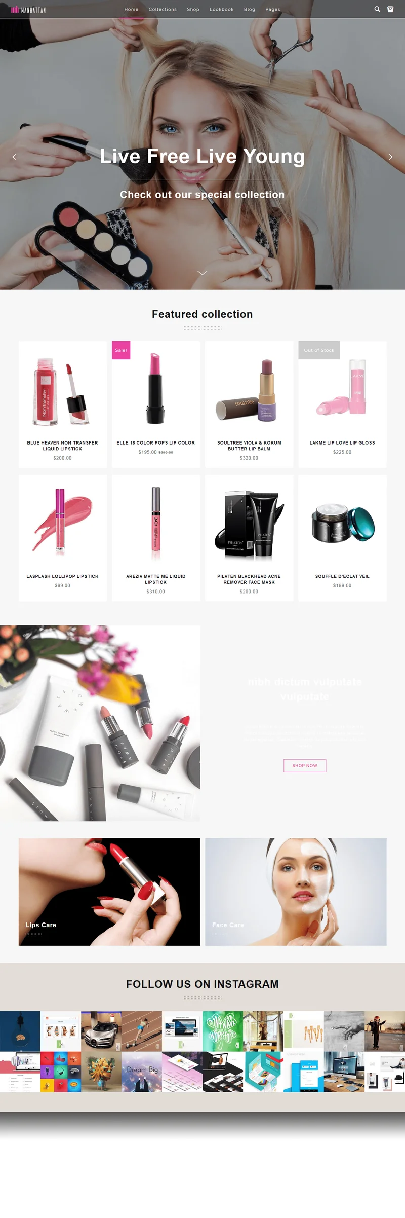 Men's Fashion Store Manhattan Shopify Theme