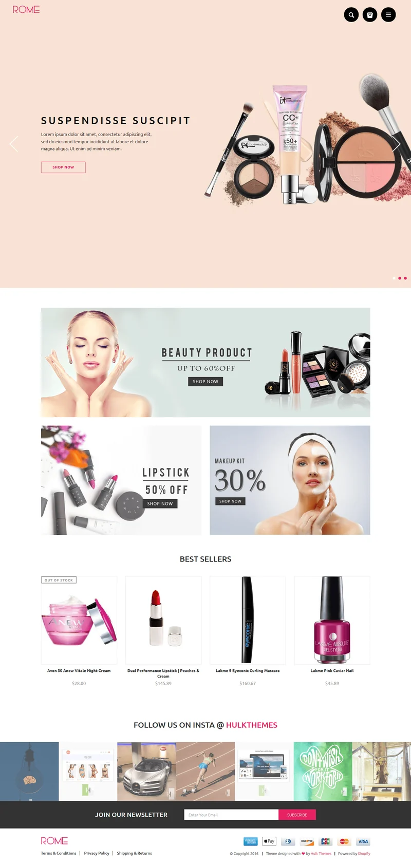 Men's Fashion Shopify Theme - Rome - HulkApps