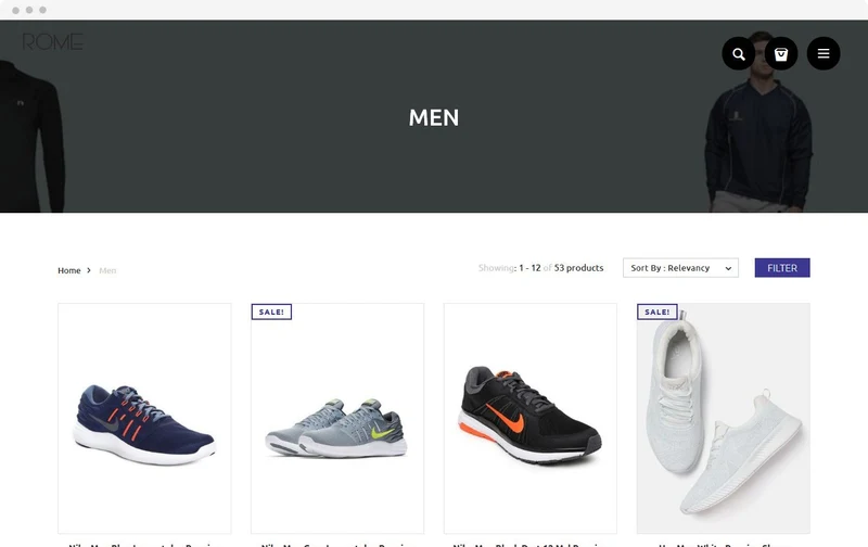 Men's Fashion Shopify Theme - Rome - HulkApps