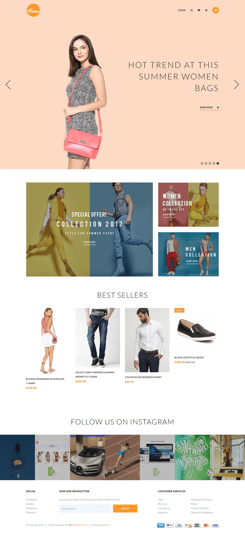 Men's Fashion Shopify Theme - Miami - HulkApps