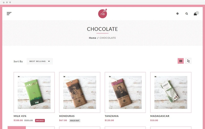 Grocery Store Rio Shopify Theme