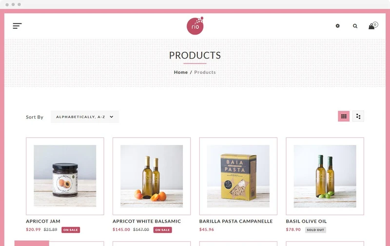 Grocery Store Rio Shopify Theme