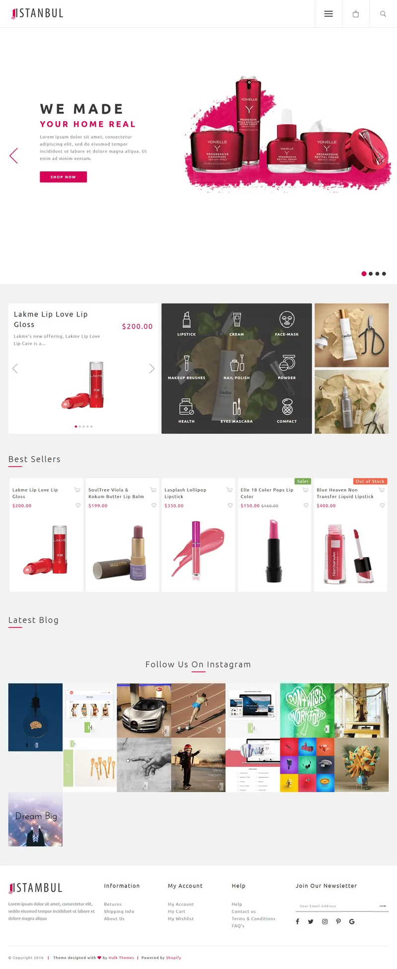 Grocery Store Istanbul Shopify Theme