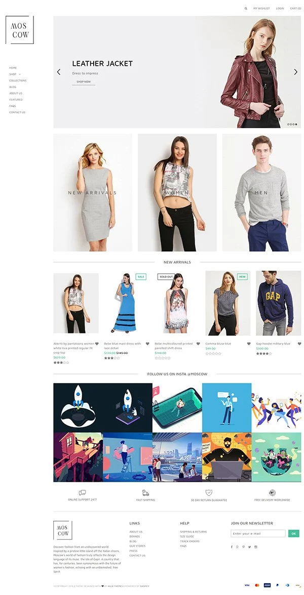 Grocery Store Moscow Shopify Theme