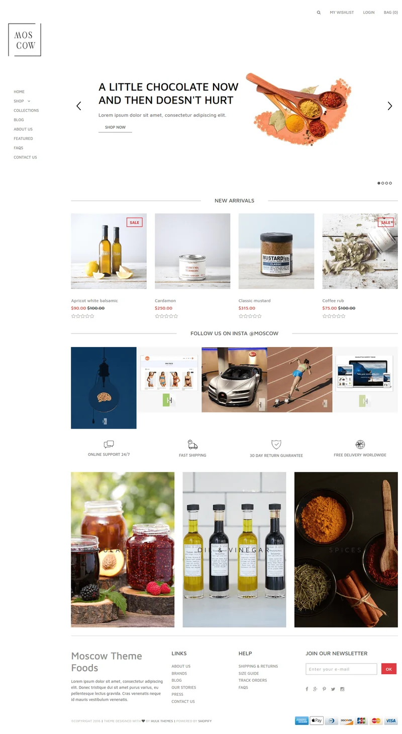 Grocery Store Moscow Shopify Theme