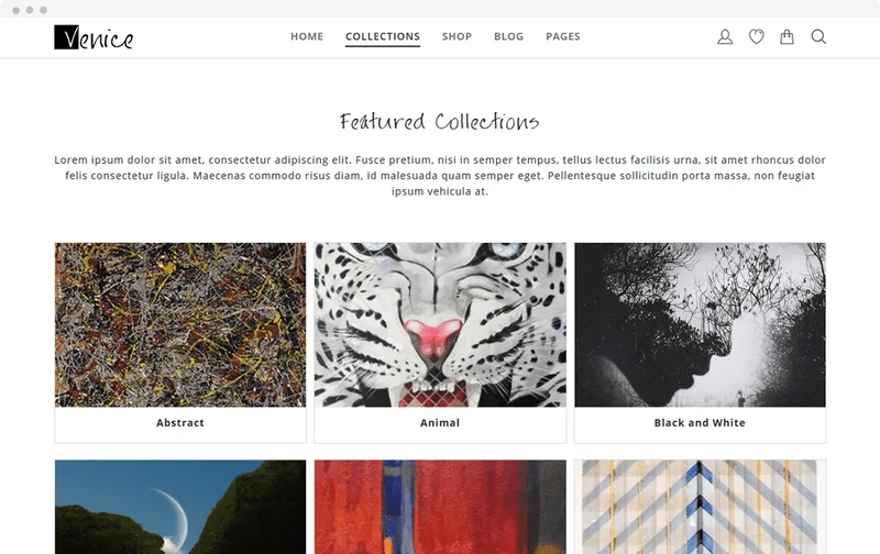Handmade Store Venice Shopify Theme