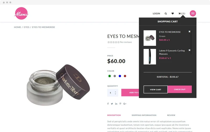 Fashion Shopify Theme - Miami - HulkApps