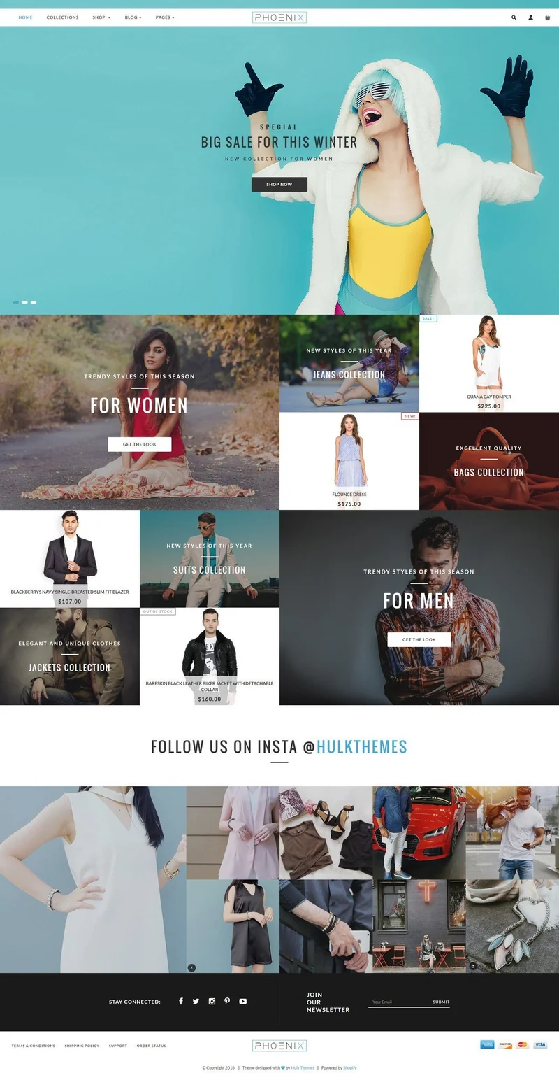 Fashion Shopify Theme - Phoenix - HulkApps
