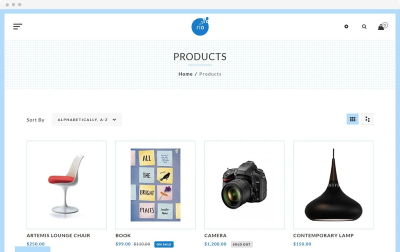 Craft Store Rio Shopify Theme