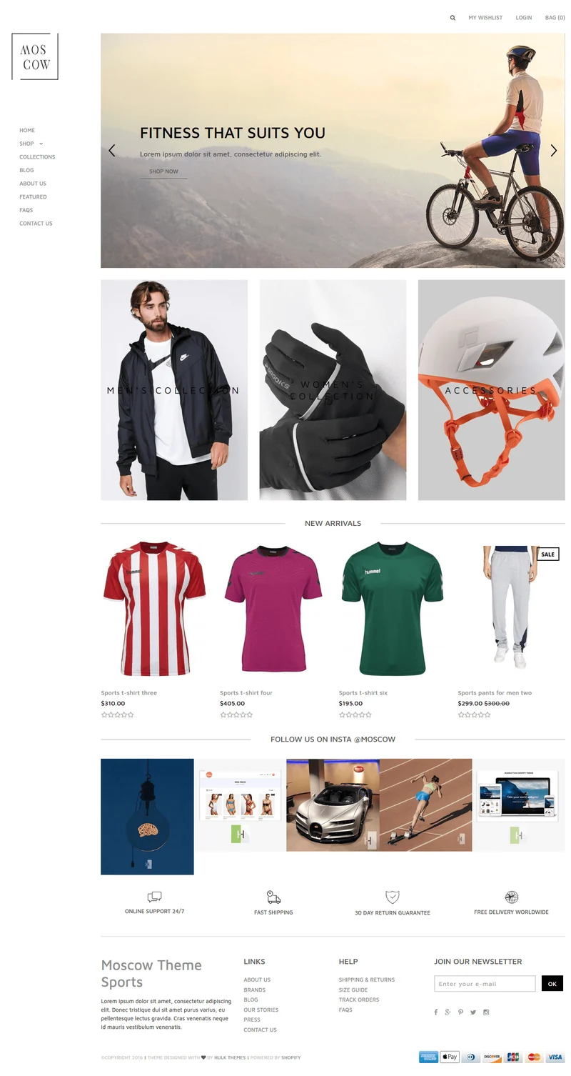 Cosmetics Store Moscow Shopify Theme