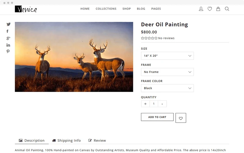 Craft Store Venice Shopify Theme
