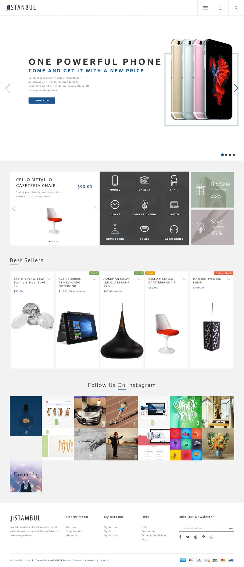 Accessories Store Istanbul Shopify Theme