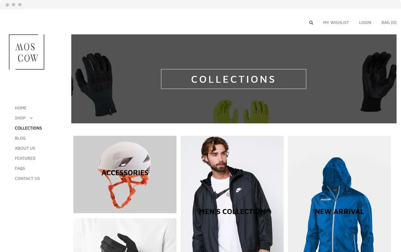Accessories Store Moscow Shopify Theme
