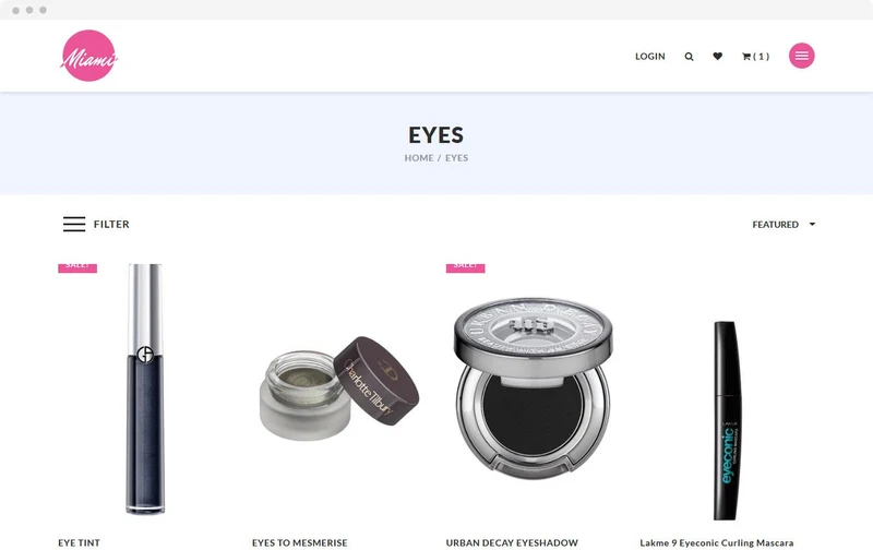 Cosmetics Shopify Theme - Miami - HulkApps