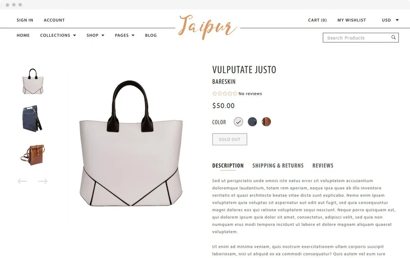 Men's Fashion Shopify Theme - Jaipur - HulkApps