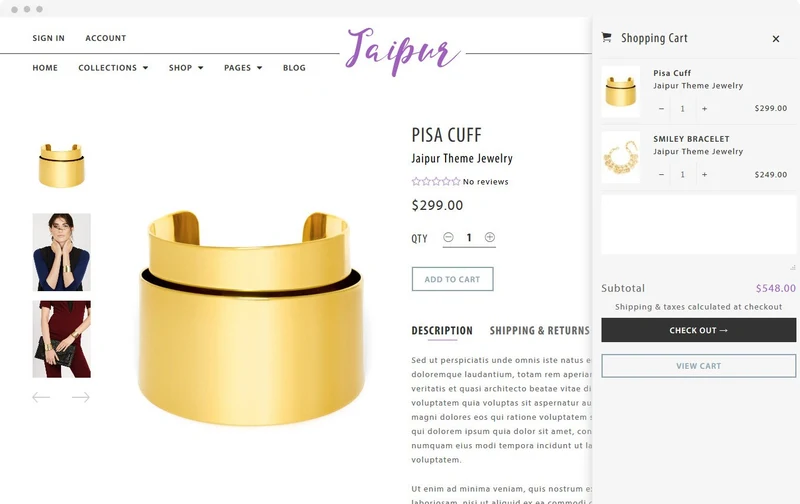 Fashion Shopify Theme - Jaipur - HulkApps