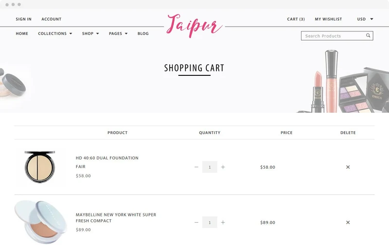 Cosmetics Shopify Theme - Jaipur - HulkApps