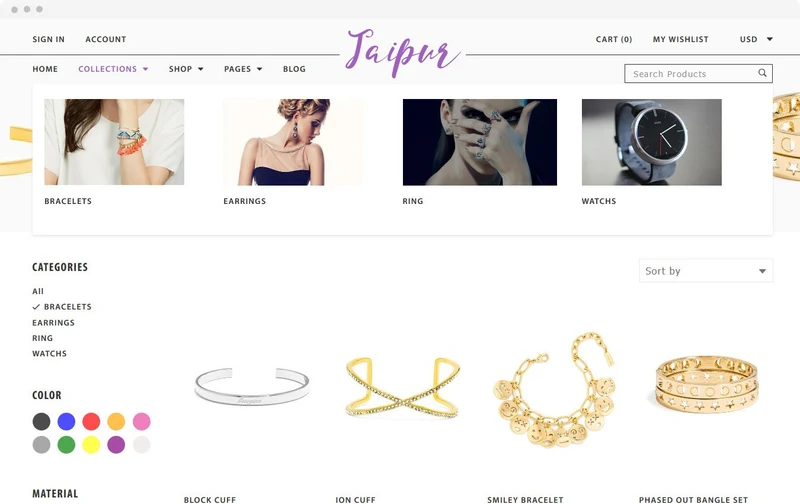Accessories Shopify Theme - Jaipur - HulkApps