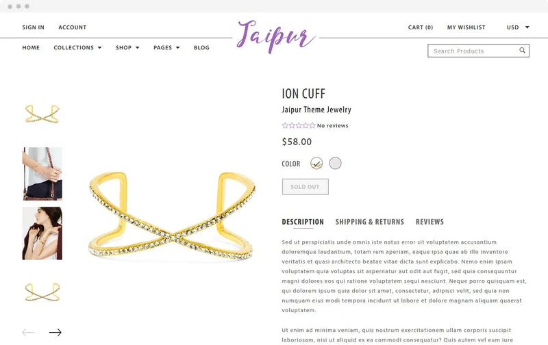 Accessories Shopify Theme - Jaipur - HulkApps
