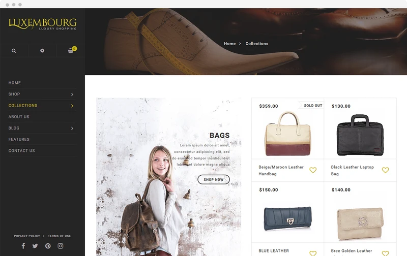 Vegetable Store Luxembourg Shopify Theme