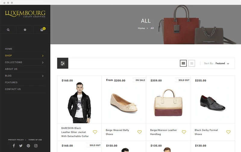 Vegetable Store Luxembourg Shopify Theme