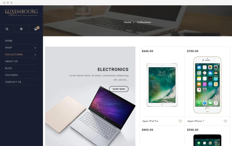 Men's Fashion Shopify Theme - Luxembourg - HulkApps