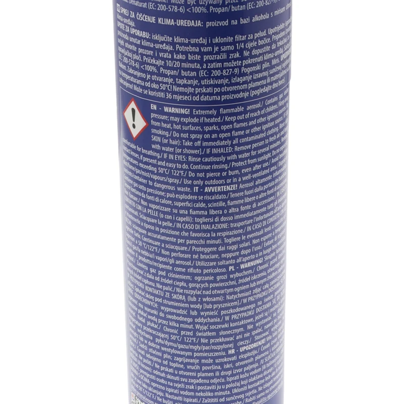 SKL igienizzante bombola spray detergente profumato condizionatore 750ml XXL