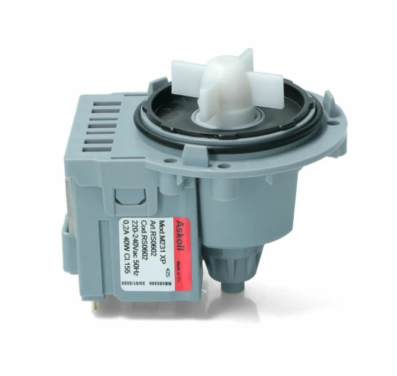 Askoll pompa scarico M231XP 40W lavatrice Candy Hoover Electrolux Whirlpool AEG