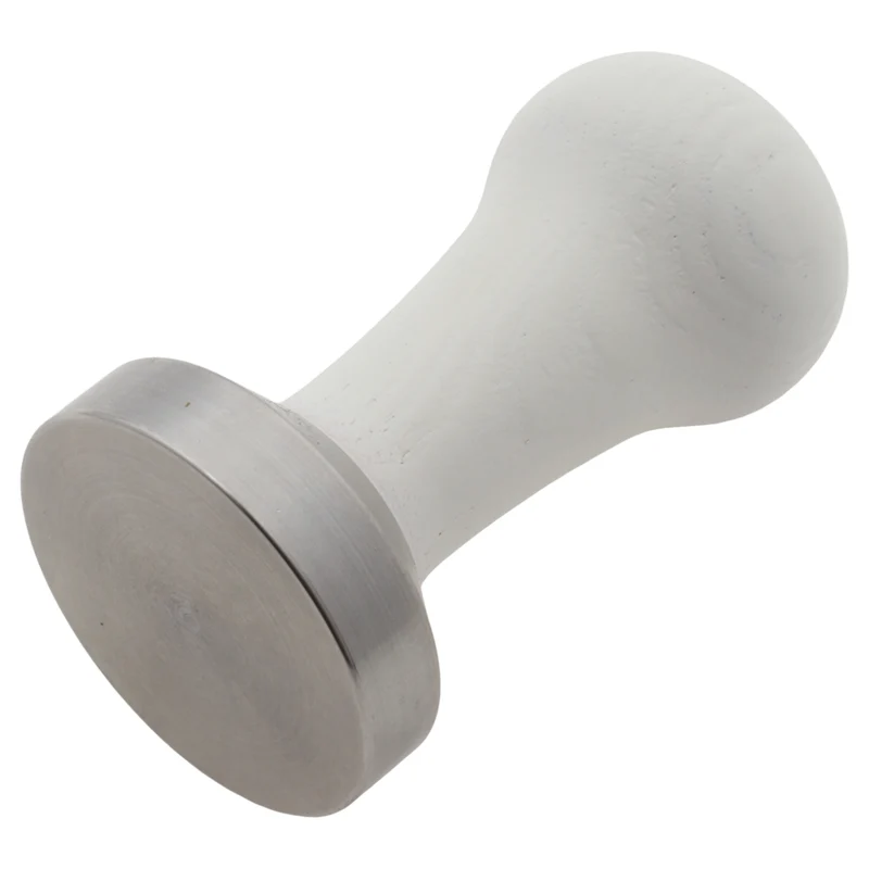 Delonghi pressino pressacaffè 51mm acciaio inox e legno bianco macchina caffè