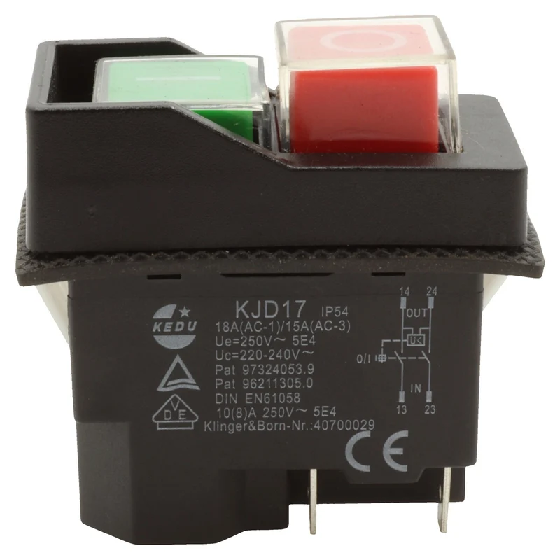 DeWALT interruttore tasto KJD17 230V accensione troncatrice sega D27111 D27112