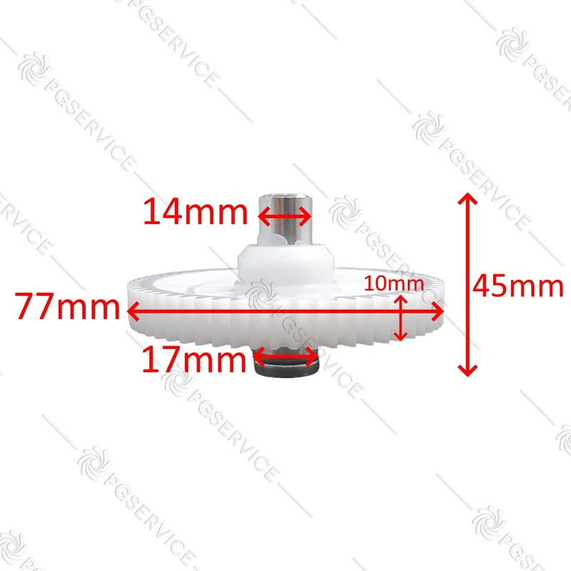 Marcato ruota dentata ingranaggio 77mm impastatrice Pasta Fresca Mixer Wellness
