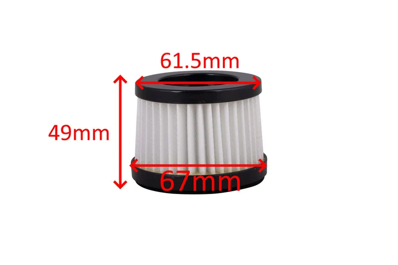 H.Koenig filtro HEPA ricambio per aspirabriciole ciclonico TCP85 85W