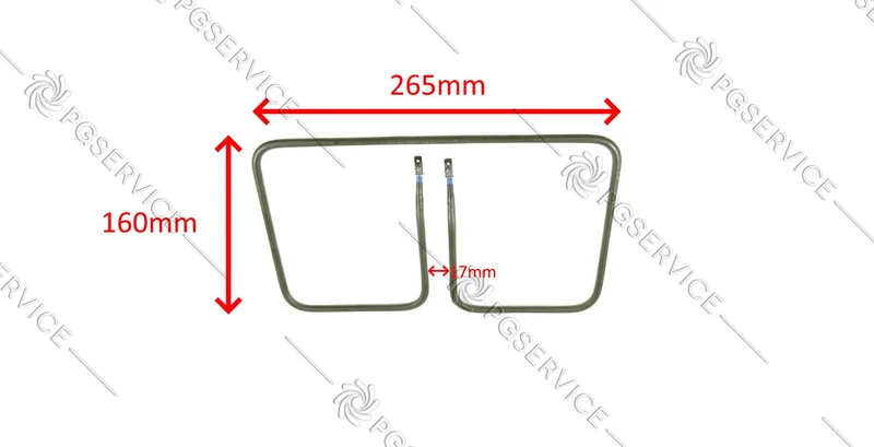 Delonghi resistenza 220V piastra bistecchiera CG600 CG6001 CG6601 NOTE!